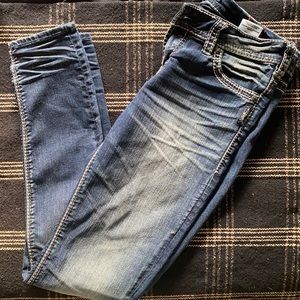 Silver Aiko skinny jeans